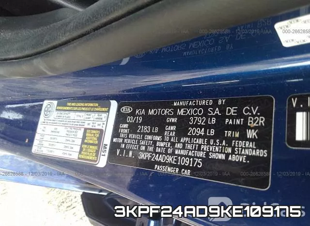 3KPF24AD9KE109175 фото 10