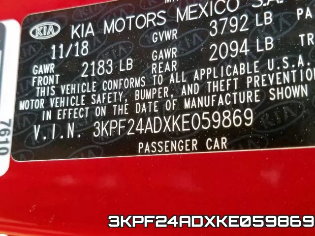 3KPF24ADXKE059869 фото 2
