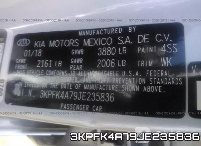 3KPFK4A79JE235836 фото 7