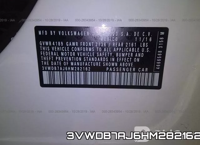 3VWDB7AJ6HM282162 фото 9
