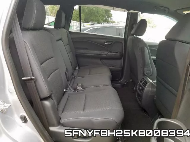 5FNYF8H25KB008394 фото 5