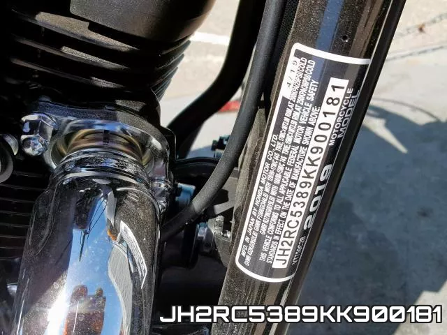 JH2RC5389KK900181 фото 2