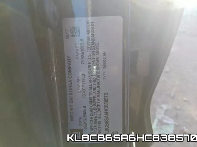 KL8CB6SA6HC838570 фото 2