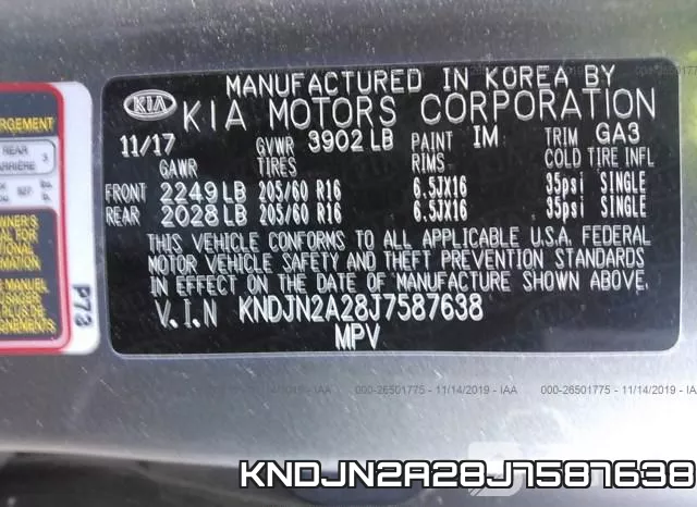 KNDJN2A28J7587638 фото 9