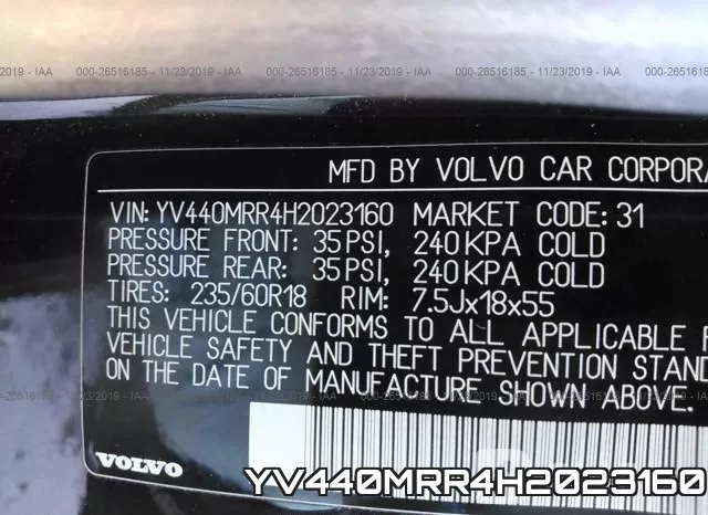 YV440MRR4H2023160 фото 10