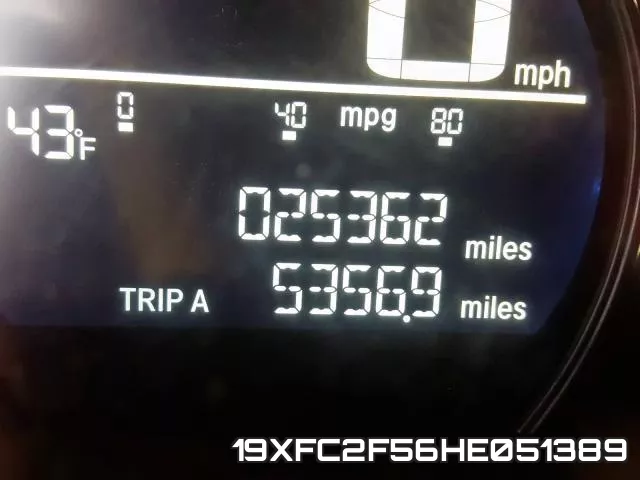 19XFC2F56HE051389 фото 7