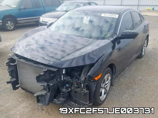 19XFC2F57JE003731 фото 3