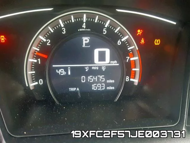 19XFC2F57JE003731 фото 9