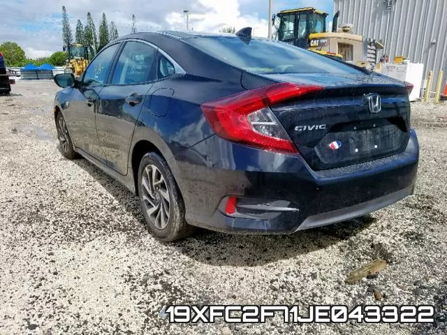 19XFC2F71JE043322 фото 4