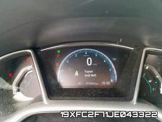 19XFC2F71JE043322 фото 9