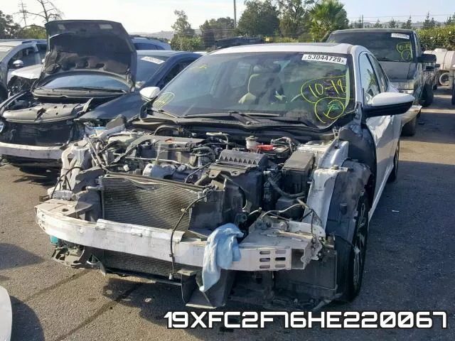 19XFC2F76HE220067 фото 3