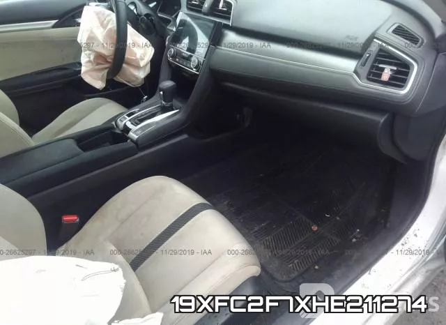19XFC2F7XHE211274 фото 4