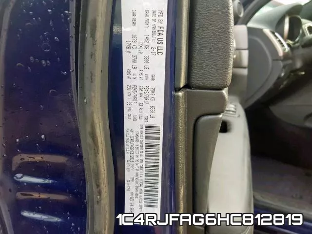 1C4RJFAG6HC812819 фото 2