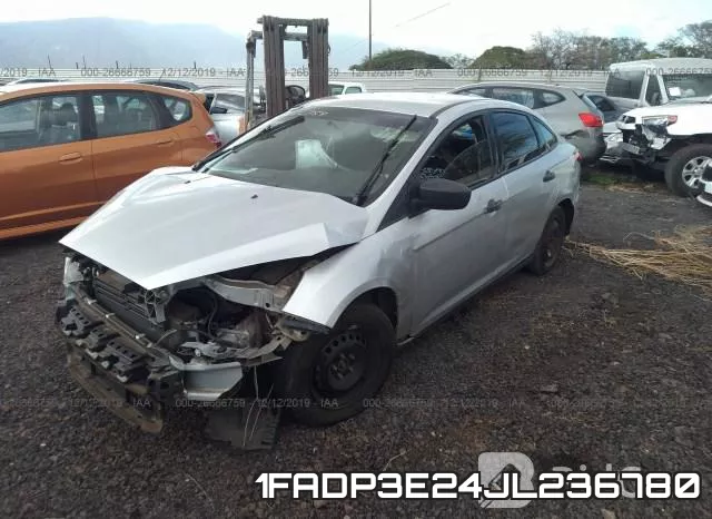 1FADP3E24JL236780 фото 2