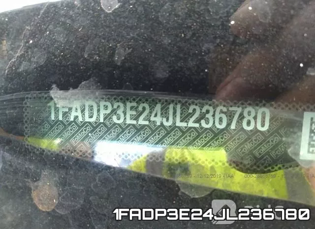 1FADP3E24JL236780 фото 9