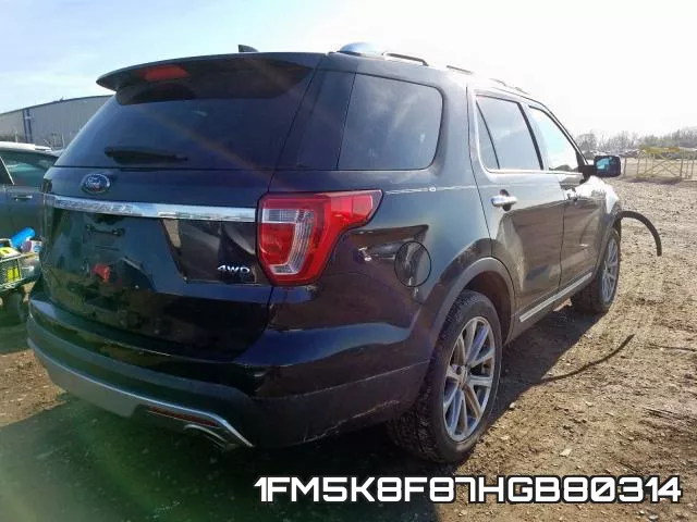 1FM5K8F87HGB80314 фото 5