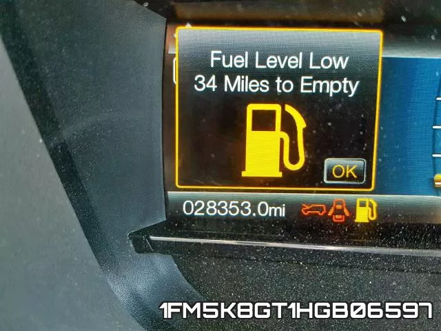 1FM5K8GT1HGB06597 фото 8