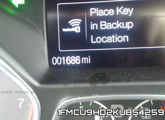 1FMCU9HD2KUB54259 фото 7