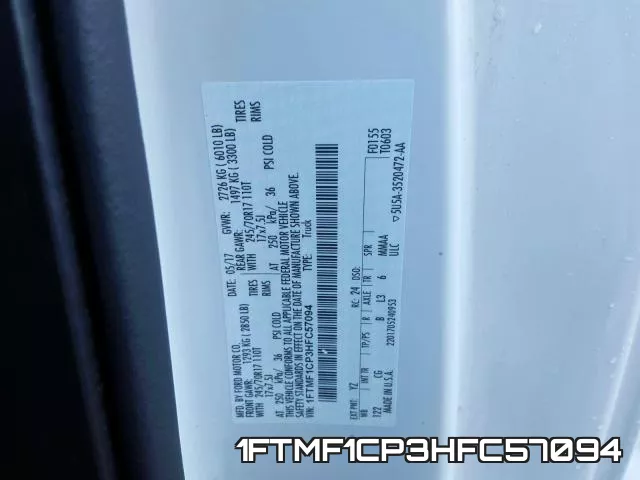 1FTMF1CP3HFC57094 фото 2