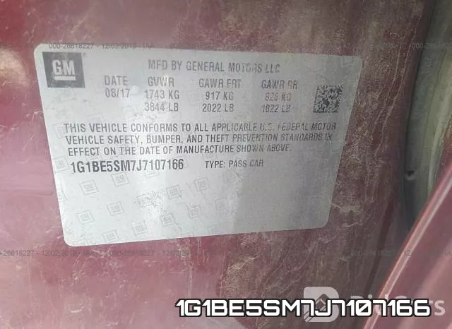 1G1BE5SM7J7107166 фото 8