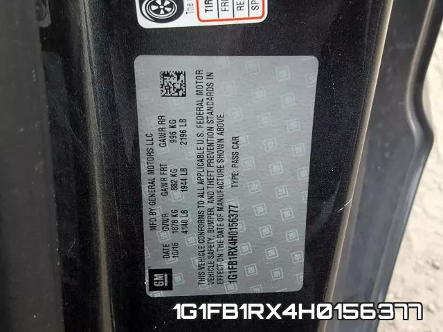 1G1FB1RX4H0156377 фото 2