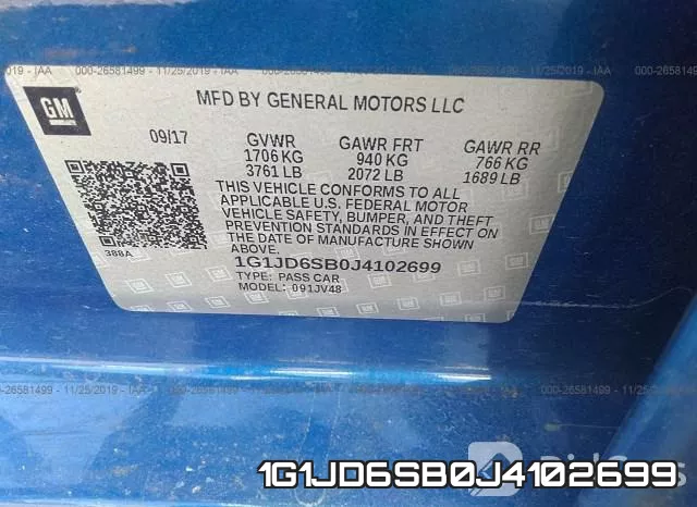 1G1JD6SB0J4102699 фото 9