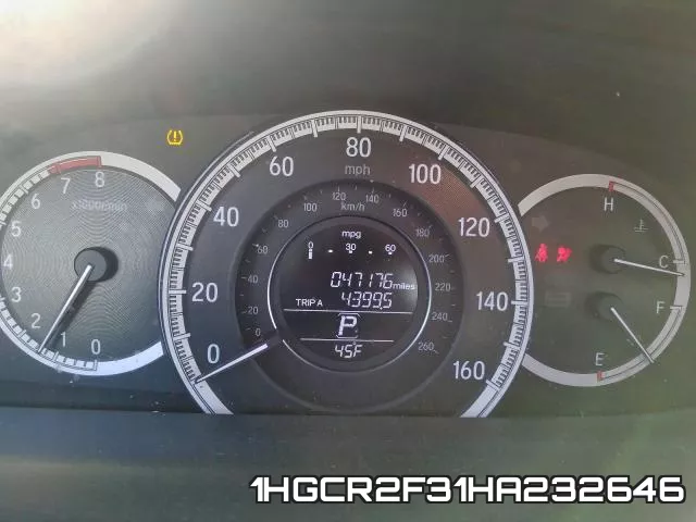 1HGCR2F31HA232646 фото 8
