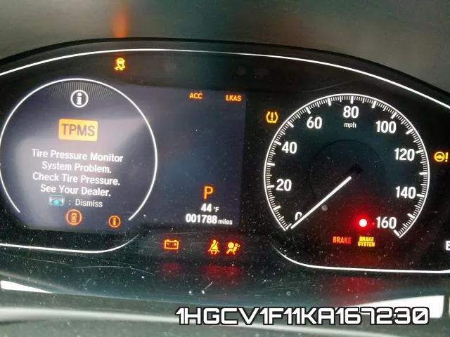 1HGCV1F11KA167230 фото 9