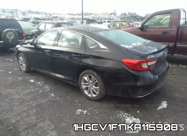 1HGCV1F17KA115908 фото 3