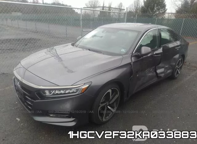 1HGCV2F32KA033883 фото 3