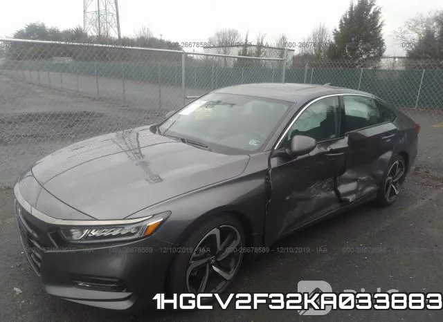 1HGCV2F32KA033883 фото 7