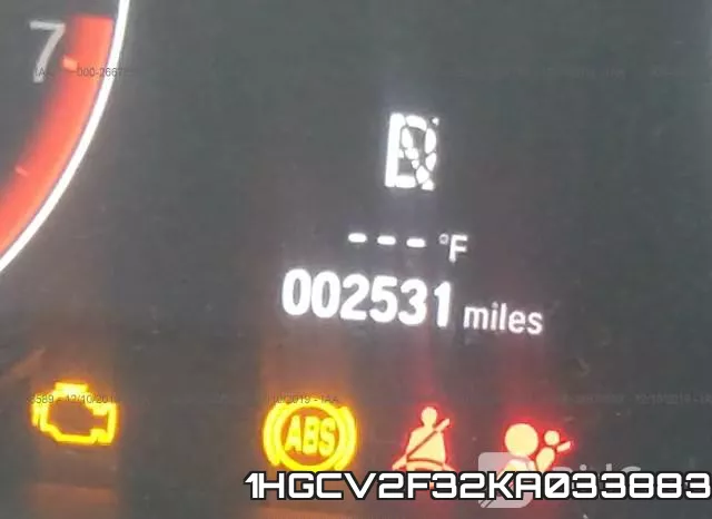 1HGCV2F32KA033883 фото 8