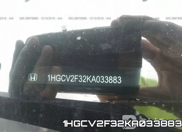 1HGCV2F32KA033883 фото 9