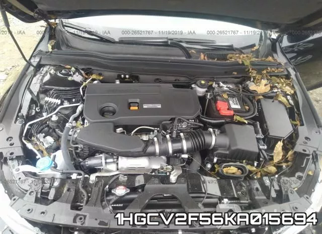 1HGCV2F56KA015694 фото 2