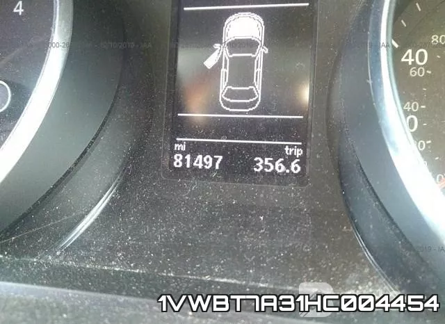 1VWBT7A31HC004454 фото 7