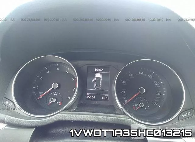 1VWDT7A35HC013215 фото 8