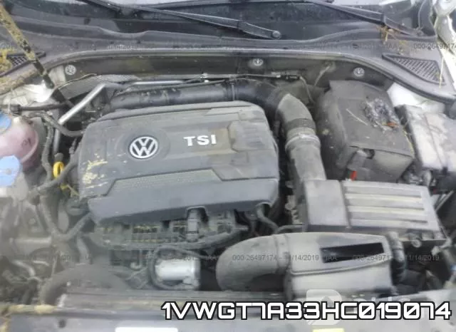 1VWGT7A33HC019074 фото 2