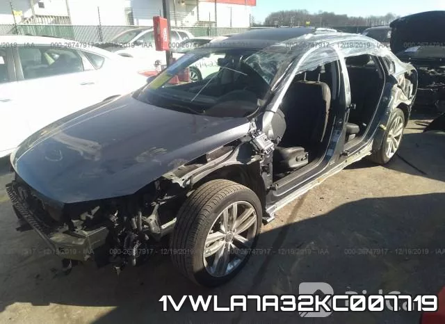 1VWLA7A32KC007719 фото 3