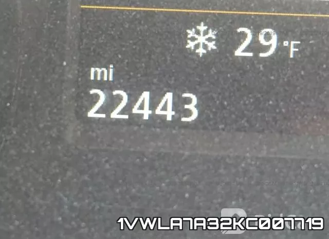 1VWLA7A32KC007719 фото 8