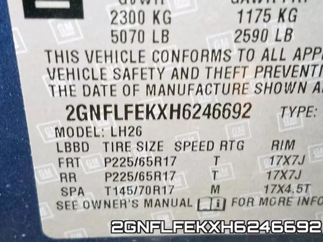 2GNFLFEKXH6246692 фото 2