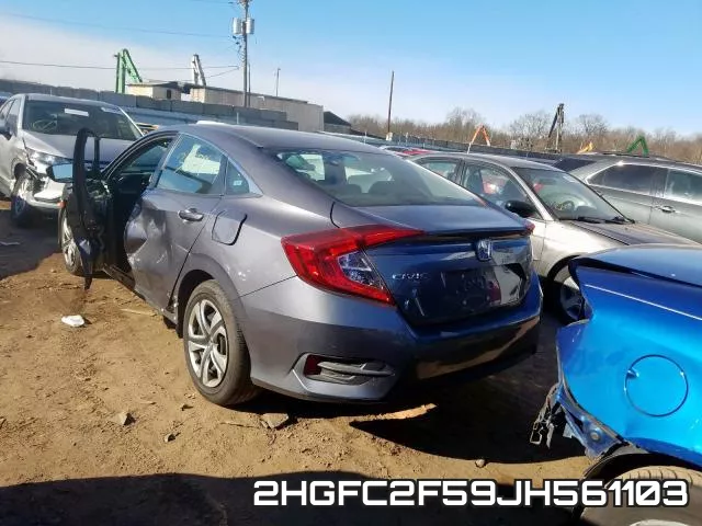 2HGFC2F59JH561103 фото 4