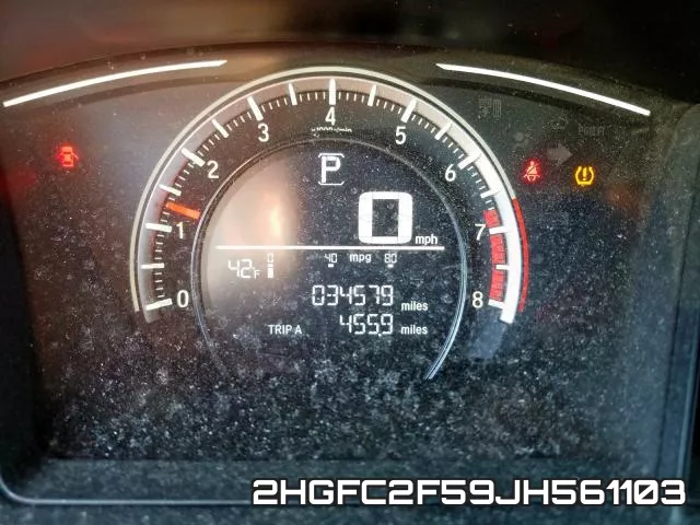 2HGFC2F59JH561103 фото 7
