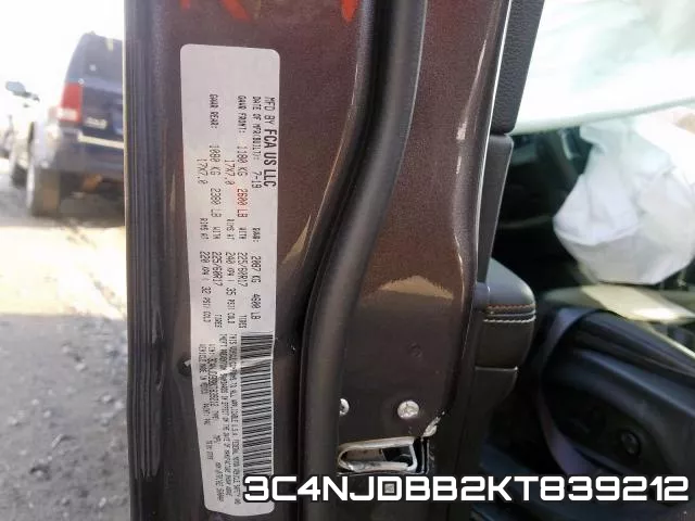 3C4NJDBB2KT839212 фото 2