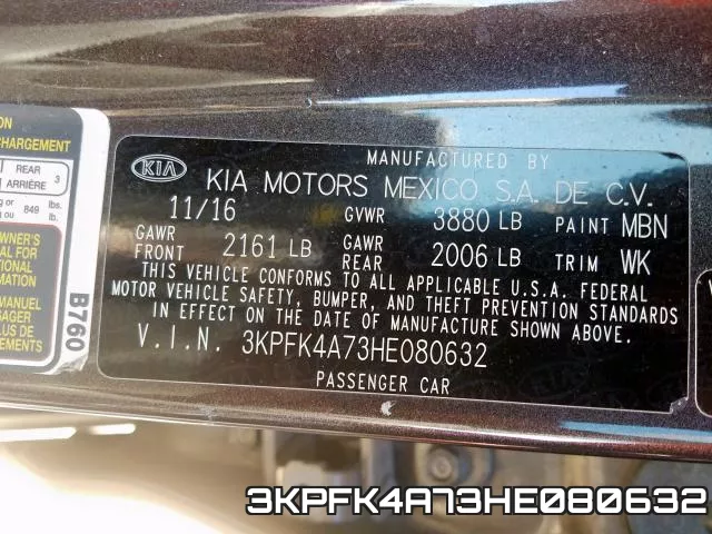 3KPFK4A73HE080632 фото 2
