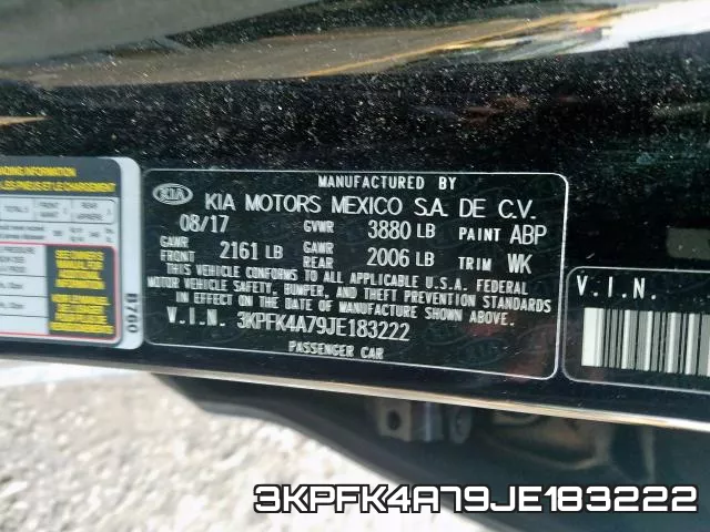 3KPFK4A79JE183222 фото 2