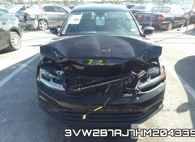 3VW2B7AJ7HM204335 фото 7