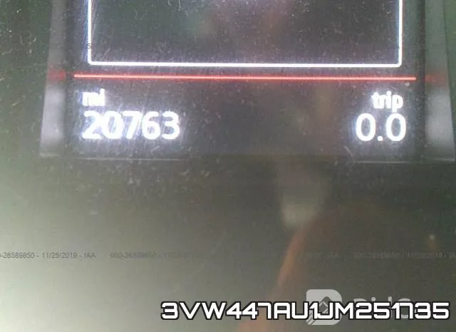 3VW447AU1JM251735 фото 7