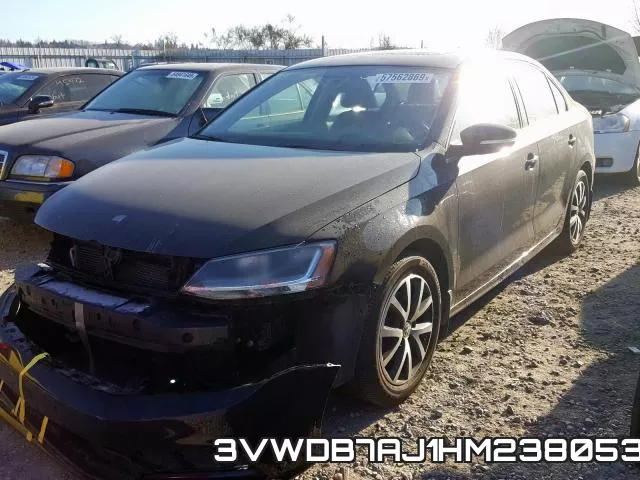 3VWDB7AJ1HM238053 фото 3
