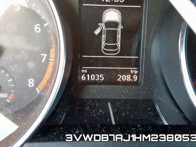 3VWDB7AJ1HM238053 фото 7