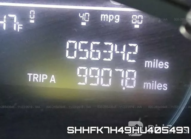 SHHFK7H49HU405497 фото 8